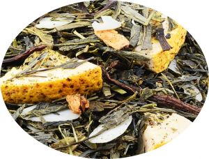 POKUSA - herbata zielona Pomarańcza, cynamon, wanilia